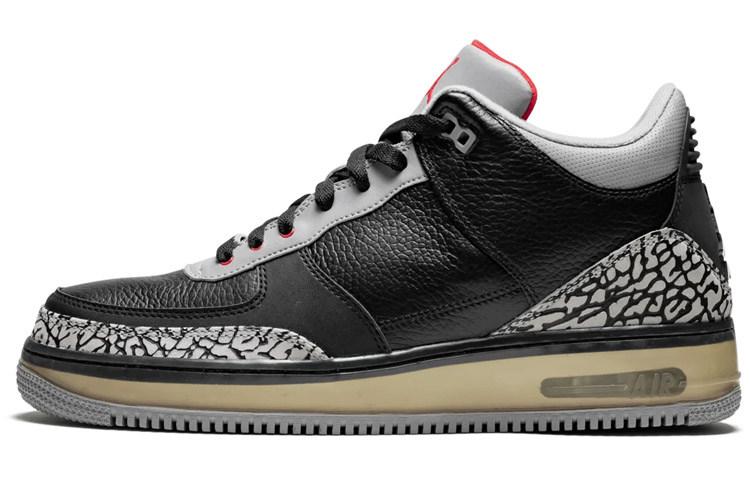 Buy Air Jordan Fusion 3 'Black Cement' 323626-061
