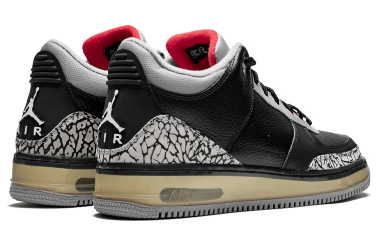 Shop Air Jordan Fusion 3 'Black Cement' 323626-061