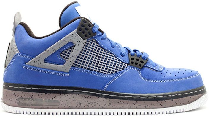Air Jordan Fusion 4 Premier ''Varsity Royal Cement'' Herren-Sneaker 384393-401 Buy Air Jordan Fusion 4 Premier ''Varsity Royal Cement'' Herren-Sneaker 384393-401