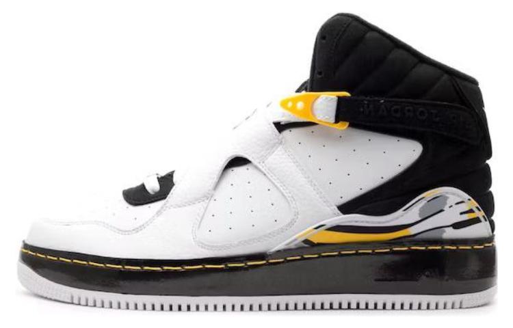 Buy 喬丹 AJF 8 防滑減震耐磨 高幫 復古籃球鞋 男款 白