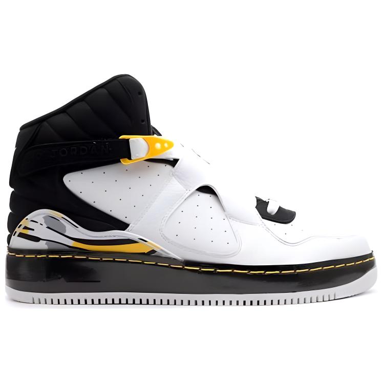 Order Air Jordan Fusion 8 ''Varsity Maize'' Gelb Schwarz Herren Sneaker 384522-102