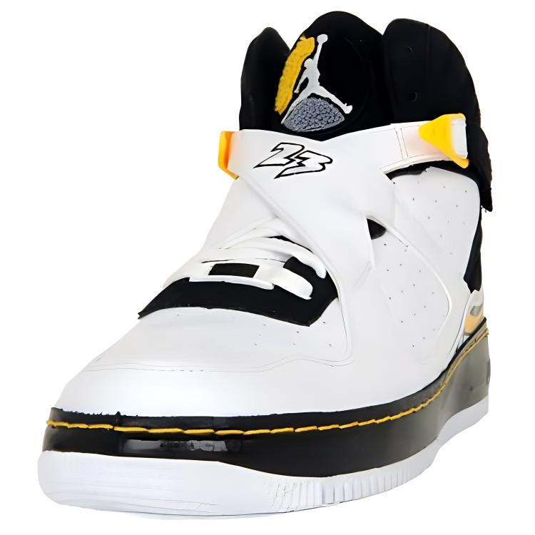 Lookbook Air Jordan Fusion 8 ''Varsity Maize'' Gelb Schwarz Herren Sneaker 384522-102