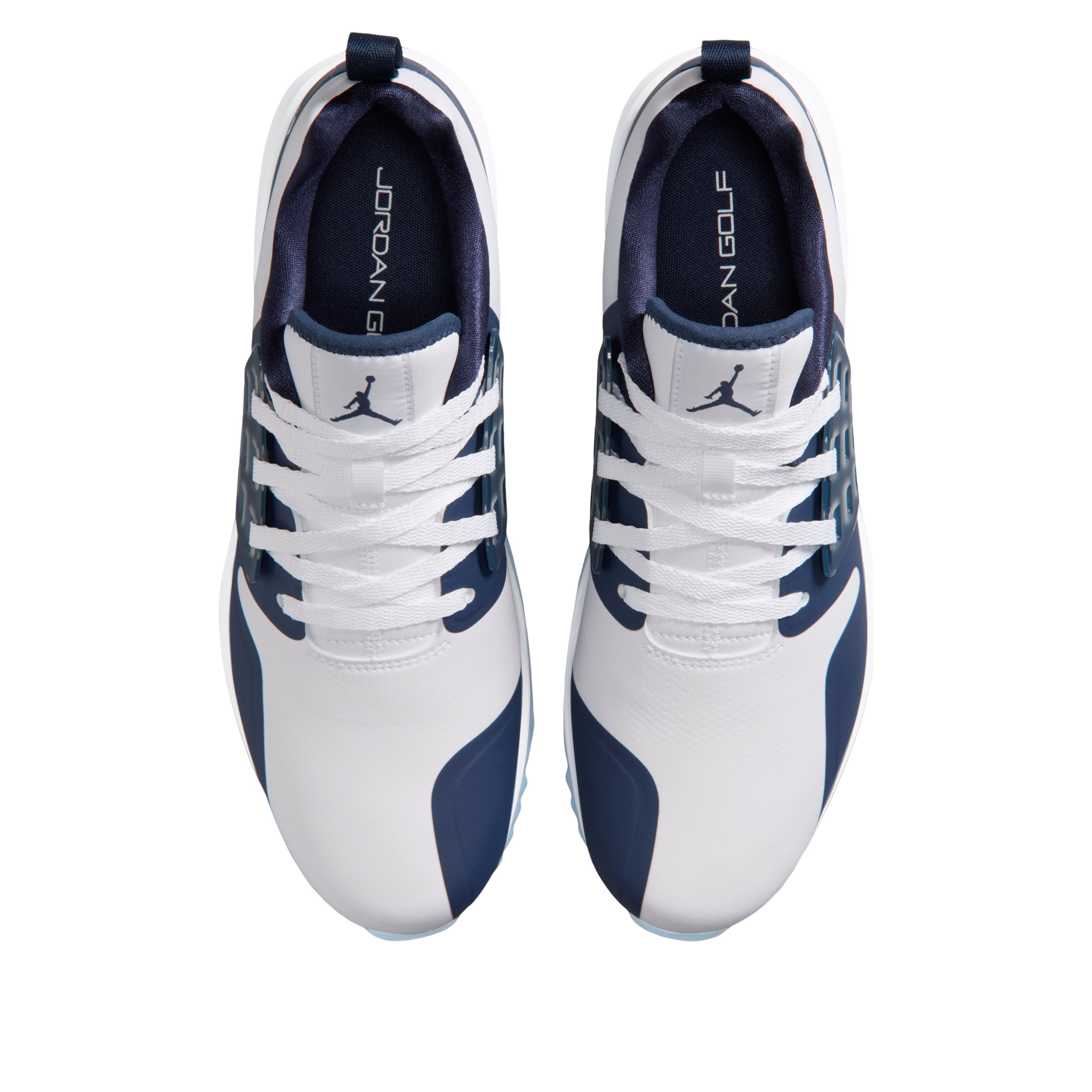 Order Air Jordan Grind 高尔夫鞋 ''白色午夜海军蓝'' AR0503-100