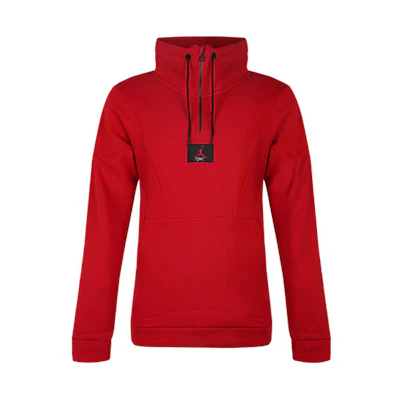 Air Jordan Half-Zip Pullover Sweatshirt Red AV2293-687