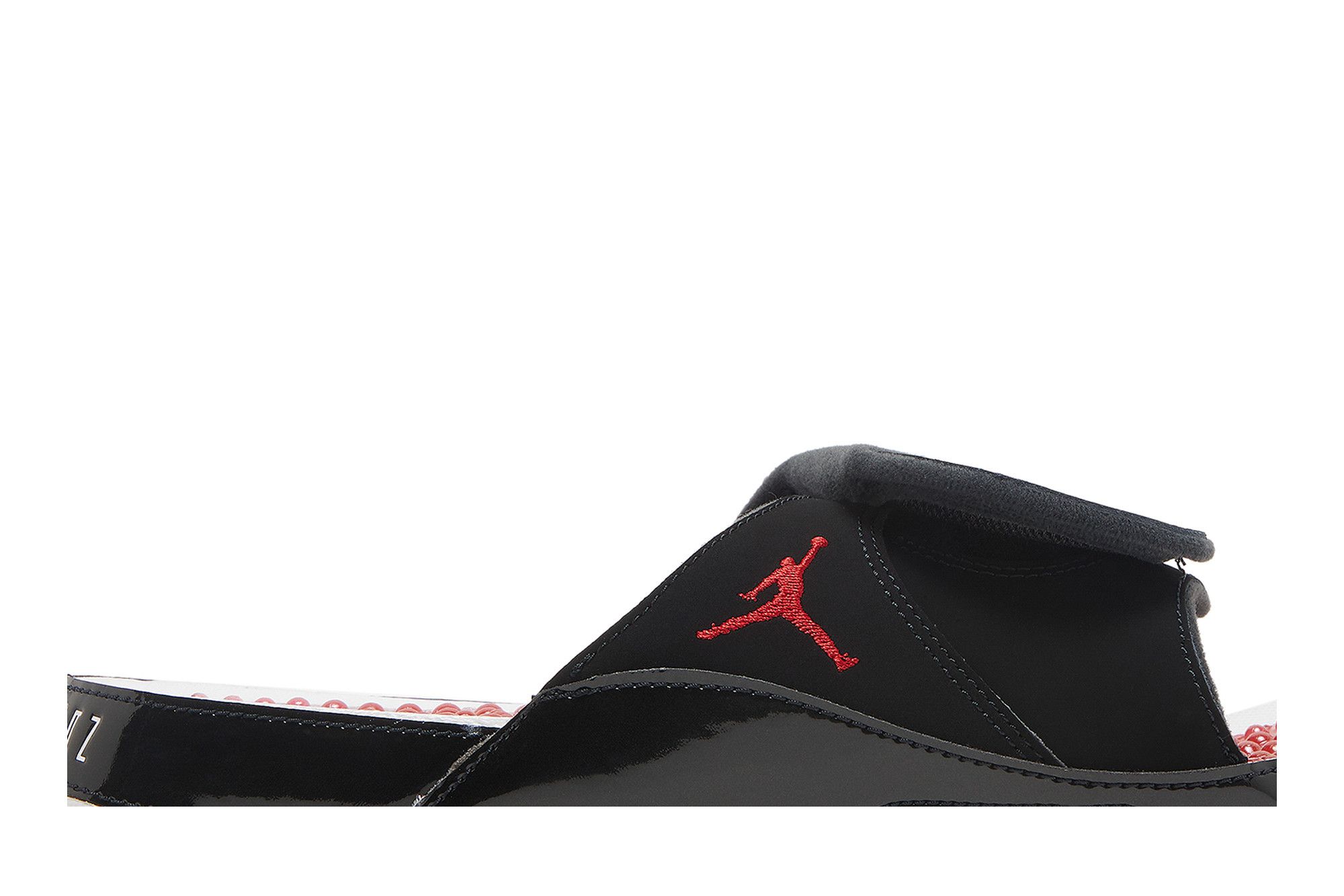 Lookbook Air Jordan Hydro 11 'Bred White' Lelaki & Wanita Sandal. AA1336-006