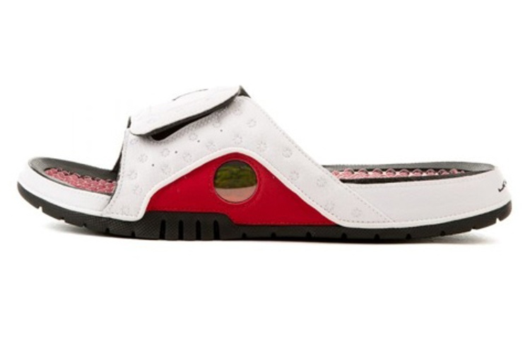 Buy Air Jordan Hydro 13 Retro 'Putih Hitam Merah' 684915-101