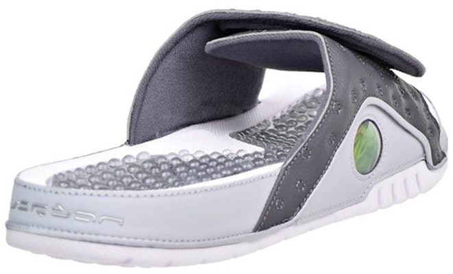 Air Jordan Hydro 13 Retro Slide 'Dark Grey' 684915-022 Shop Air Jordan Hydro 13 Retro Slide 'Dark Grey' 684915-022