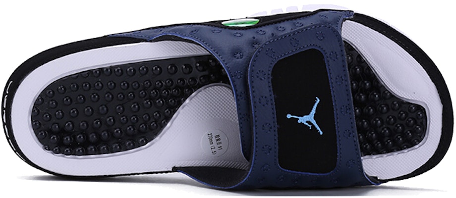 Air Jordan Hydro 13 复刻拖鞋 '午夜海军蓝' 684915-400 Shop Air Jordan Hydro 13 复刻拖鞋 '午夜海军蓝' 684915-400