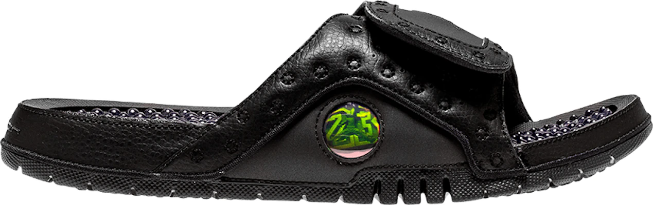 Black discount jordan sliders