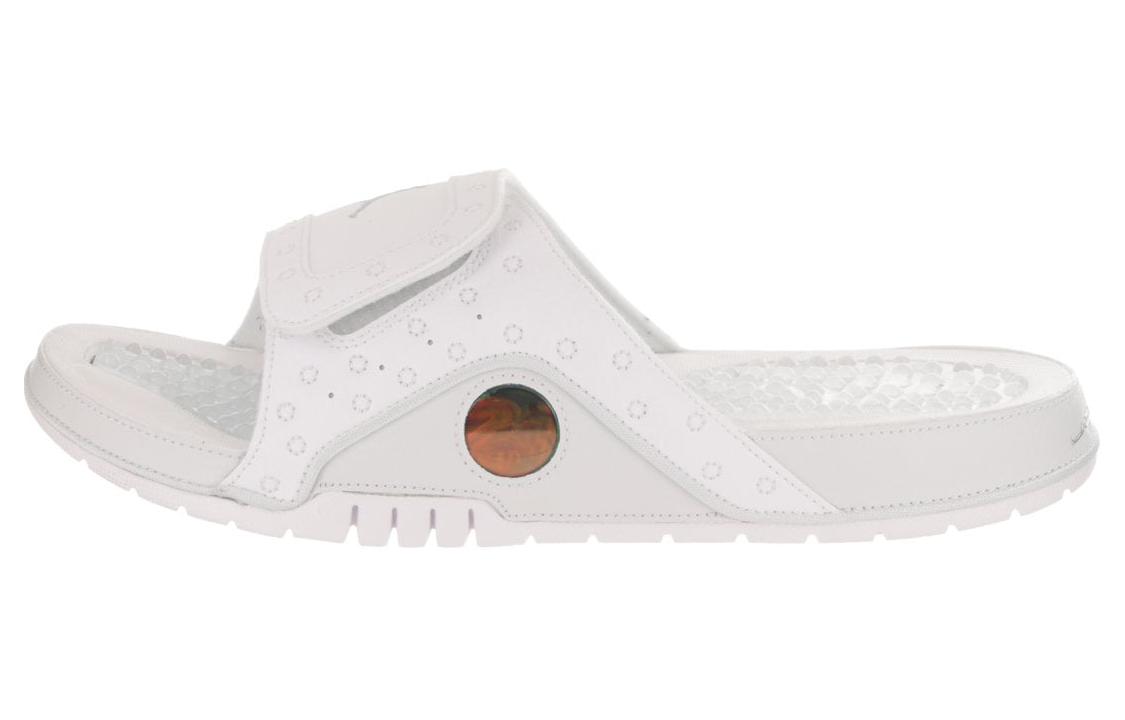 Air Jordan Hydro 13 Slide 'White Metallic Silver' 684915-100