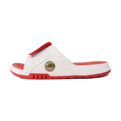 Jordan Hydro 13 Slide 'White Red'
