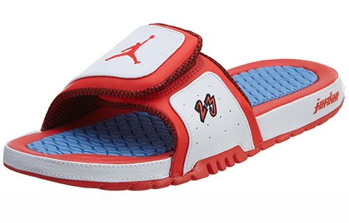 Jordan Hydro 2 Premier 'White Crimson University Blue' 圖 3