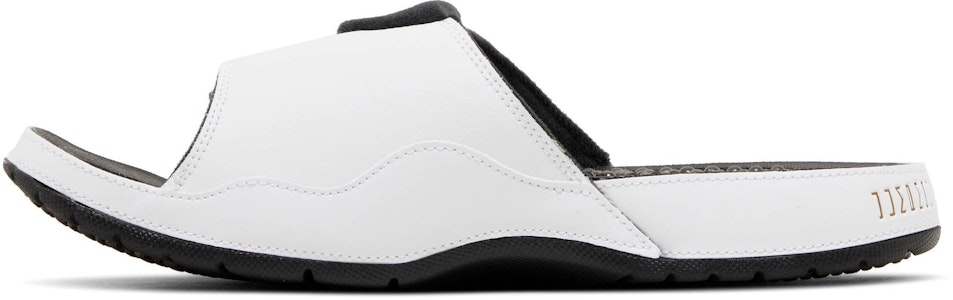 Air Jordan Hydro 2 復古拖鞋「白色 黑色 金色」FN2452-170 Lookbook Air Jordan Hydro 2 復古拖鞋「白色 黑色 金色」FN2452-170