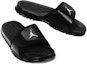 Lookbook Air Jordan Hydro 2 Slide 'Hitam Perak Metalik' 312527-001