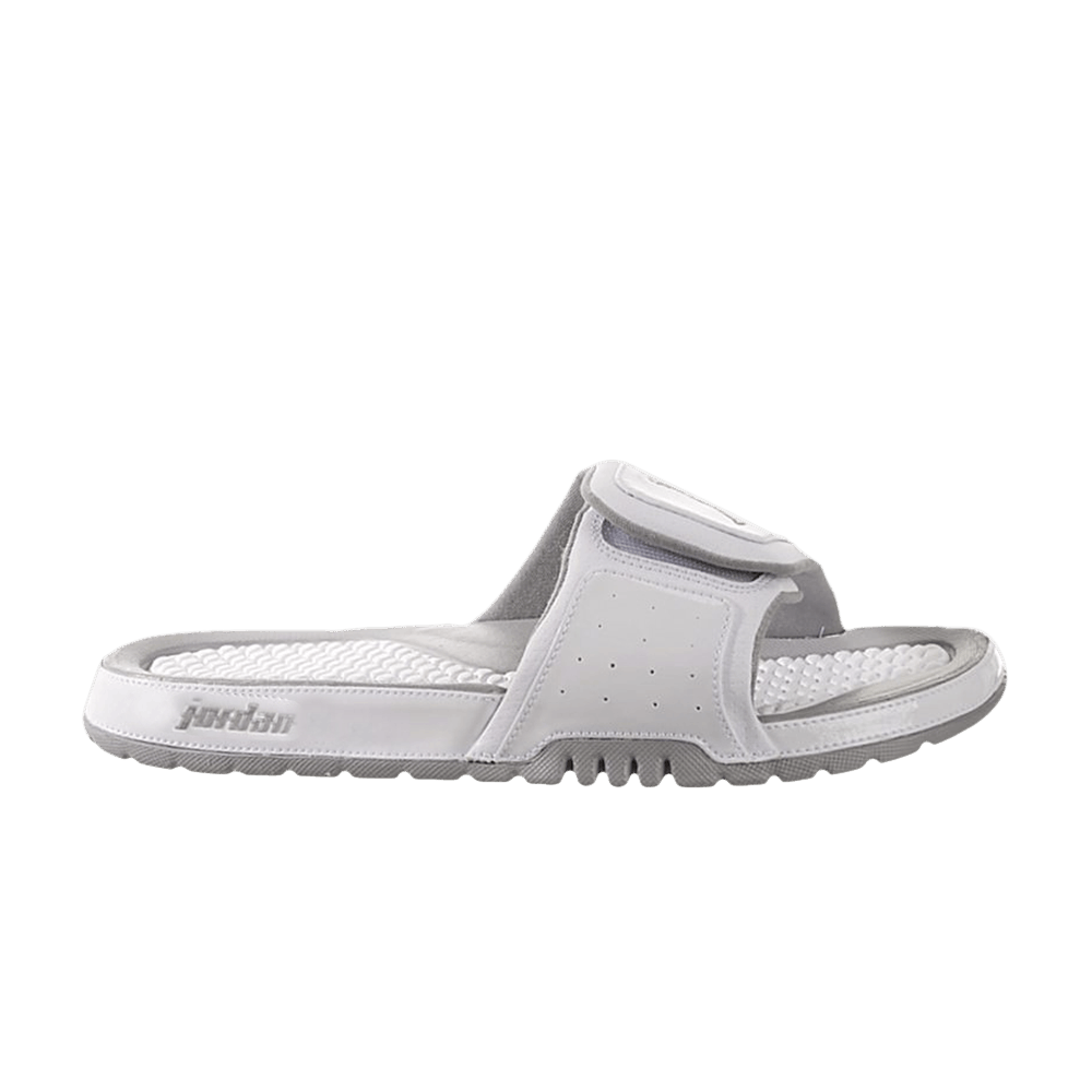 Air Jordan Hydro 2 Slide 'White Metallic Silver' 312527-115
