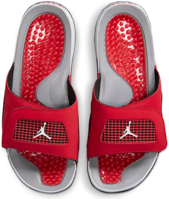 Air Jordan Hydro 4 Retro ''Rojo Fuego Negro Blanco'' 532225-600 Lookbook Air Jordan Hydro 4 Retro ''Rojo Fuego Negro Blanco'' 532225-600