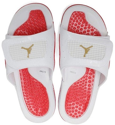 Air Jordan Hydro 4 Retro 'Merah Universiti Emas Metalik' 532225-117 Shop Air Jordan Hydro 4 Retro 'Merah Universiti Emas Metalik' 532225-117