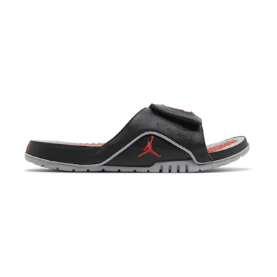 Jordan Hydro 4 Retro Slide 'Black Cement'