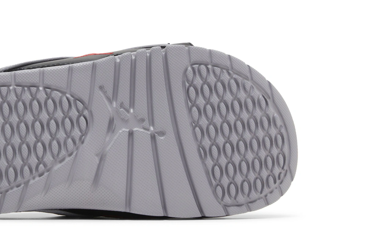 Air Jordan Hydro 4 Retro Slide 'Black Cement'