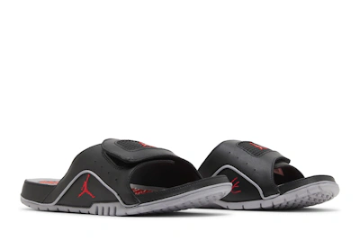 Air Jordan Hydro 4 Retro Slide 'Black Cement'