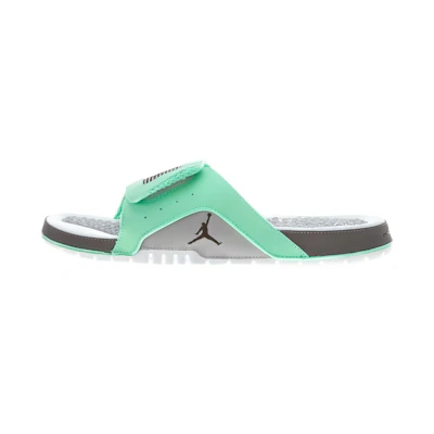 Jordan Hydro 4 Retro Slide 'Green Glow'