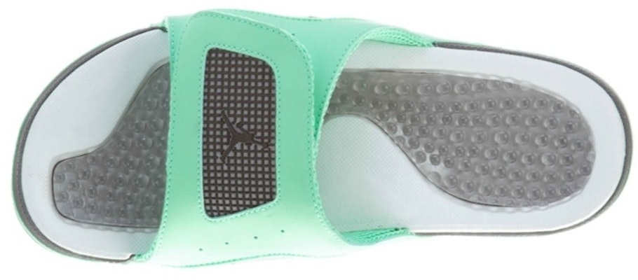 Air Jordan Hydro 4 Retro Slide 'Green Glow' 532225-302 Lookbook Air Jordan Hydro 4 Retro Slide 'Green Glow' 532225-302
