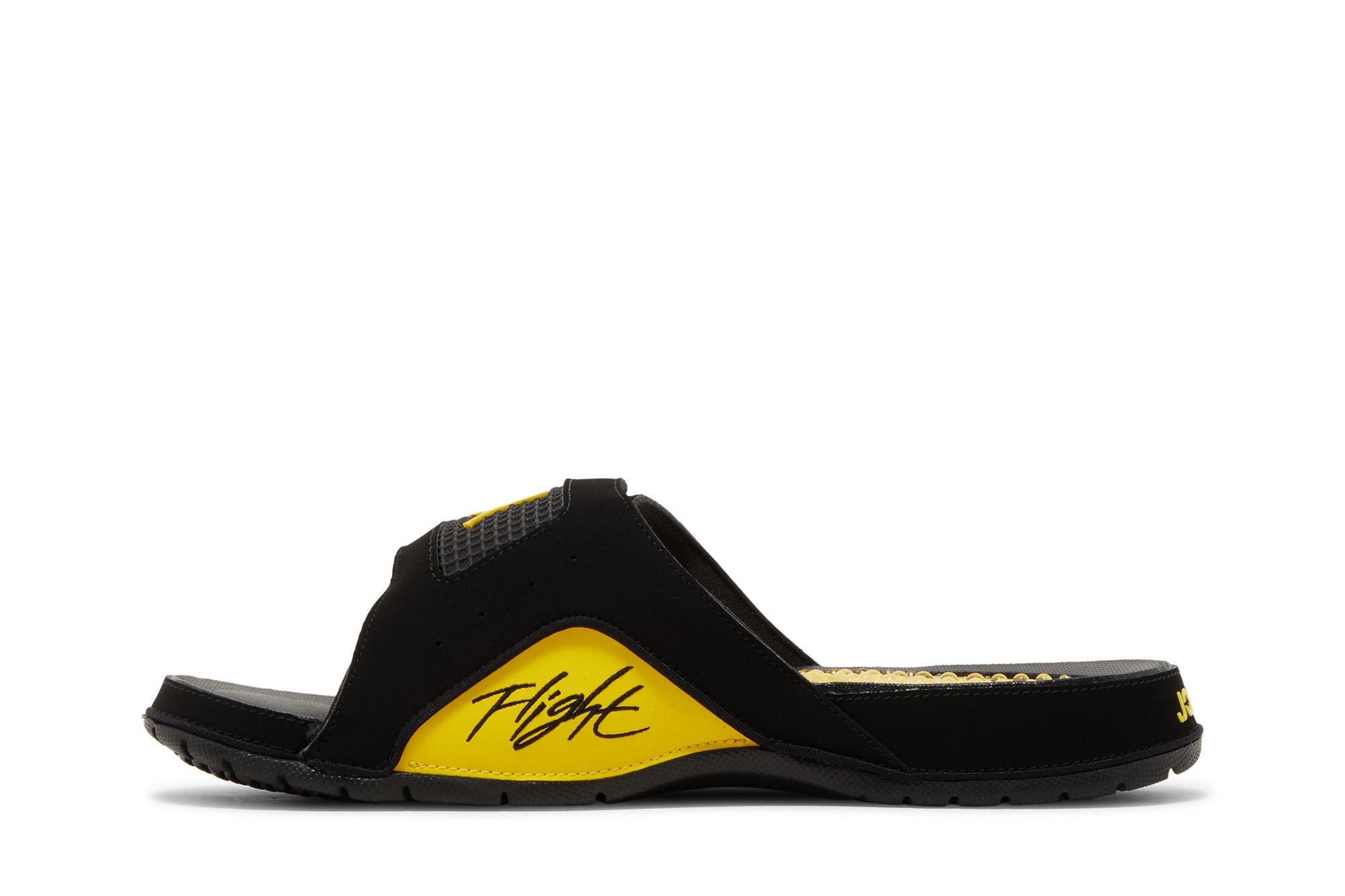 Shop Air Jordan Hydro 4 Retro Slide 'Thunder' Sandal 532225-017