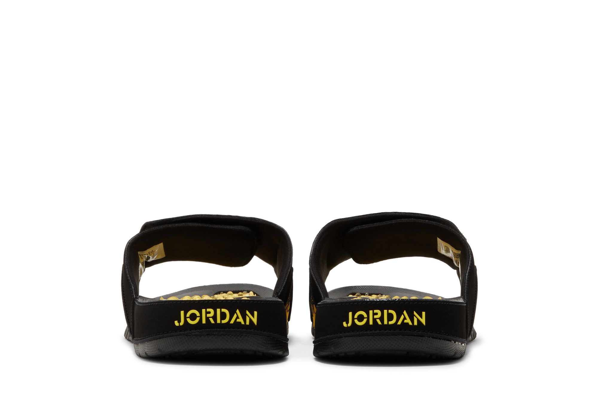 Sizing Air Jordan Hydro 4 Retro Slide 'Thunder' Sandal 532225-017