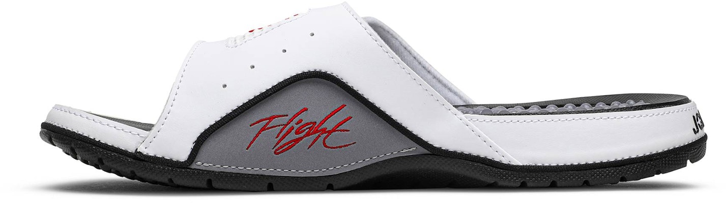 Air Jordan Hydro 4 Retro Slide 'White Cement' 532225-116 Lookbook Air Jordan Hydro 4 Retro Slide 'White Cement' 532225-116