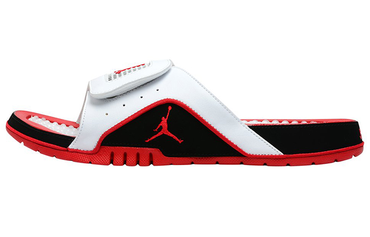 Air Jordan Hydro 4 Retro Slide 'White Fire Red' 532225-160