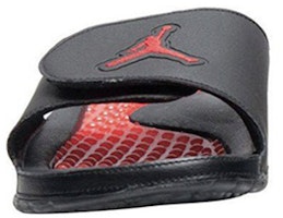 Air Jordan Hydro 5 复刻版 '黑色' 拖鞋 555501-012 Lookbook Air Jordan Hydro 5 复刻版 '黑色' 拖鞋 555501-012