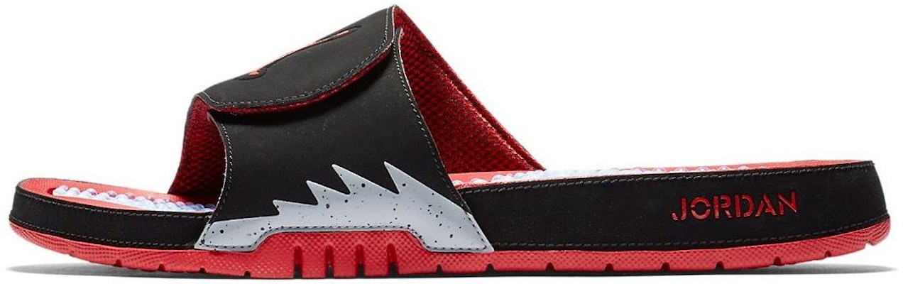 Air Jordan Hydro 5 Retro Black Red Slippers 'Black Red White' 555501-060 Buy Air Jordan Hydro 5 Retro Black Red Slippers 'Black Red White' 555501-060
