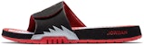 Air Jordan Hydro 5 Retro Black Red Slippers 'Black Red White' 555501-060
