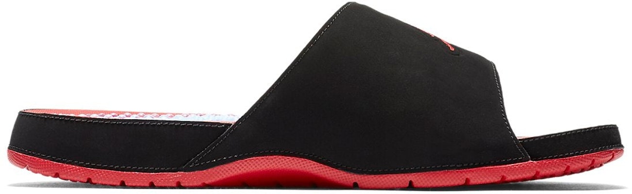 Air Jordan Hydro 5 Retro Black Red Slippers 'Black Red White' 555501-060 Order Air Jordan Hydro 5 Retro Black Red Slippers 'Black Red White' 555501-060