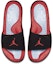 Lookbook Air Jordan Hydro 5 Retro Black Red Slippers 'Black Red White' 555501-060