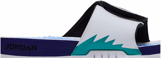 Order Air Jordan Hydro 5 復古拖鞋 白色 新祖母綠 葡萄冰 黑色 555501-103