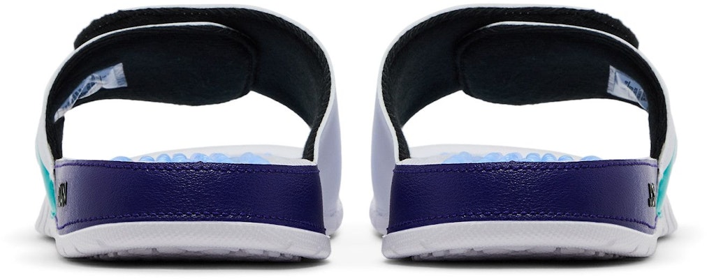 에어 조던 하이드로 5 레트로 슬라이드 - 화이트/뉴 에메랄드/자두/블랙 555501-103 Details for 에어 조던 하이드로 5 레트로 슬라이드 - 화이트/뉴 에메랄드/자두/블랙 555501-103