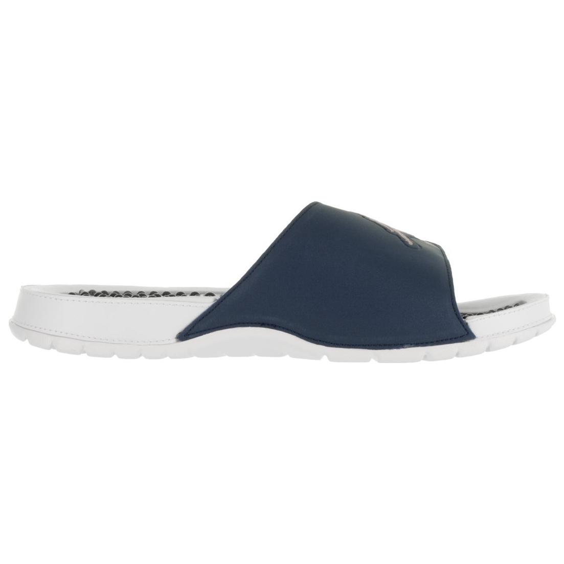 Order Air Jordan Hydro 5 复古拖鞋 '深蓝金属红铜色' 555501-408