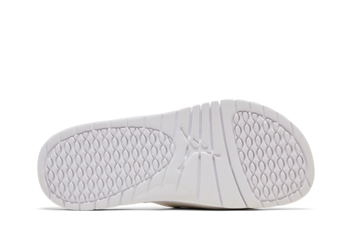 Air Jordan Hydro 5 Retro Slides 'White Fire Red'
