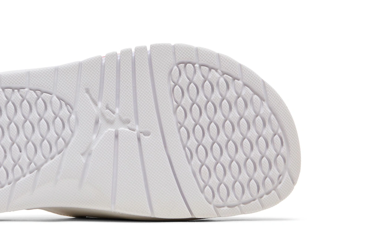 Air Jordan Hydro 5 Retro Slides 'White Fire Red'