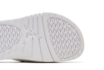 Air Jordan Hydro 5 Retro Slides 'White Fire Red'