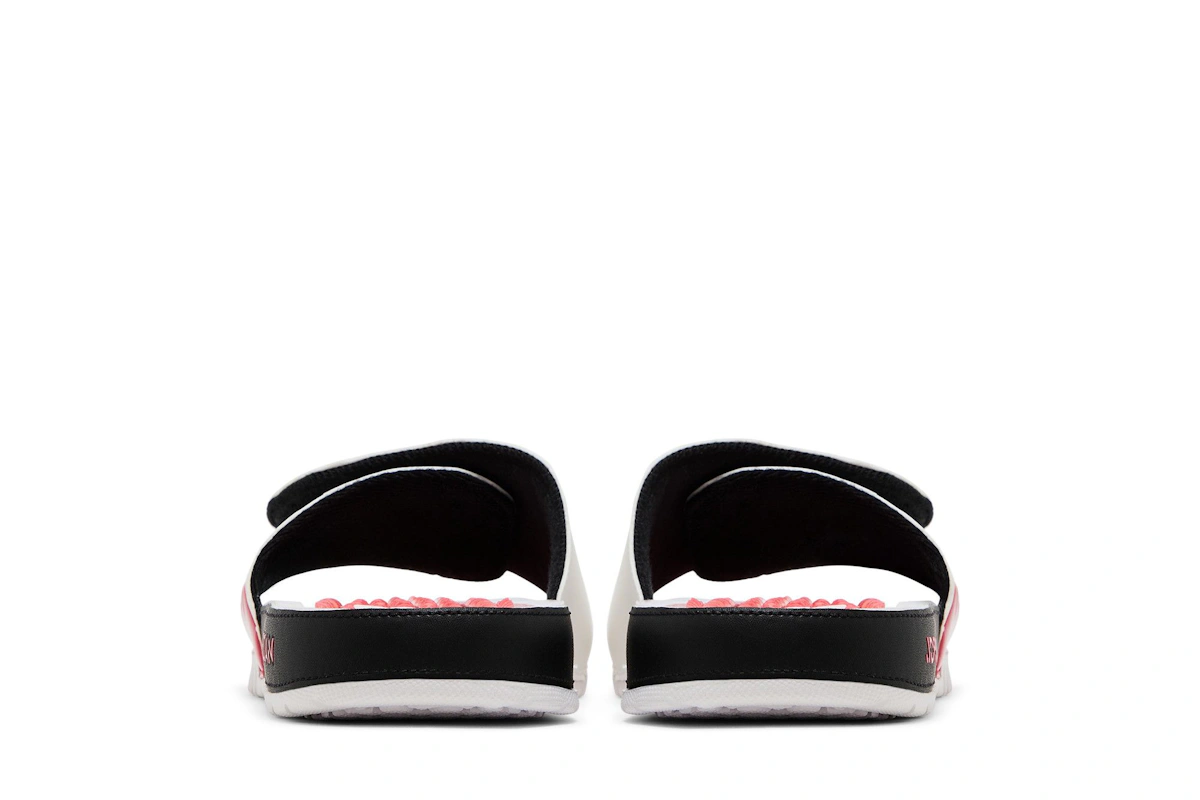 Air Jordan Hydro 5 Retro Slides 'White Fire Red'