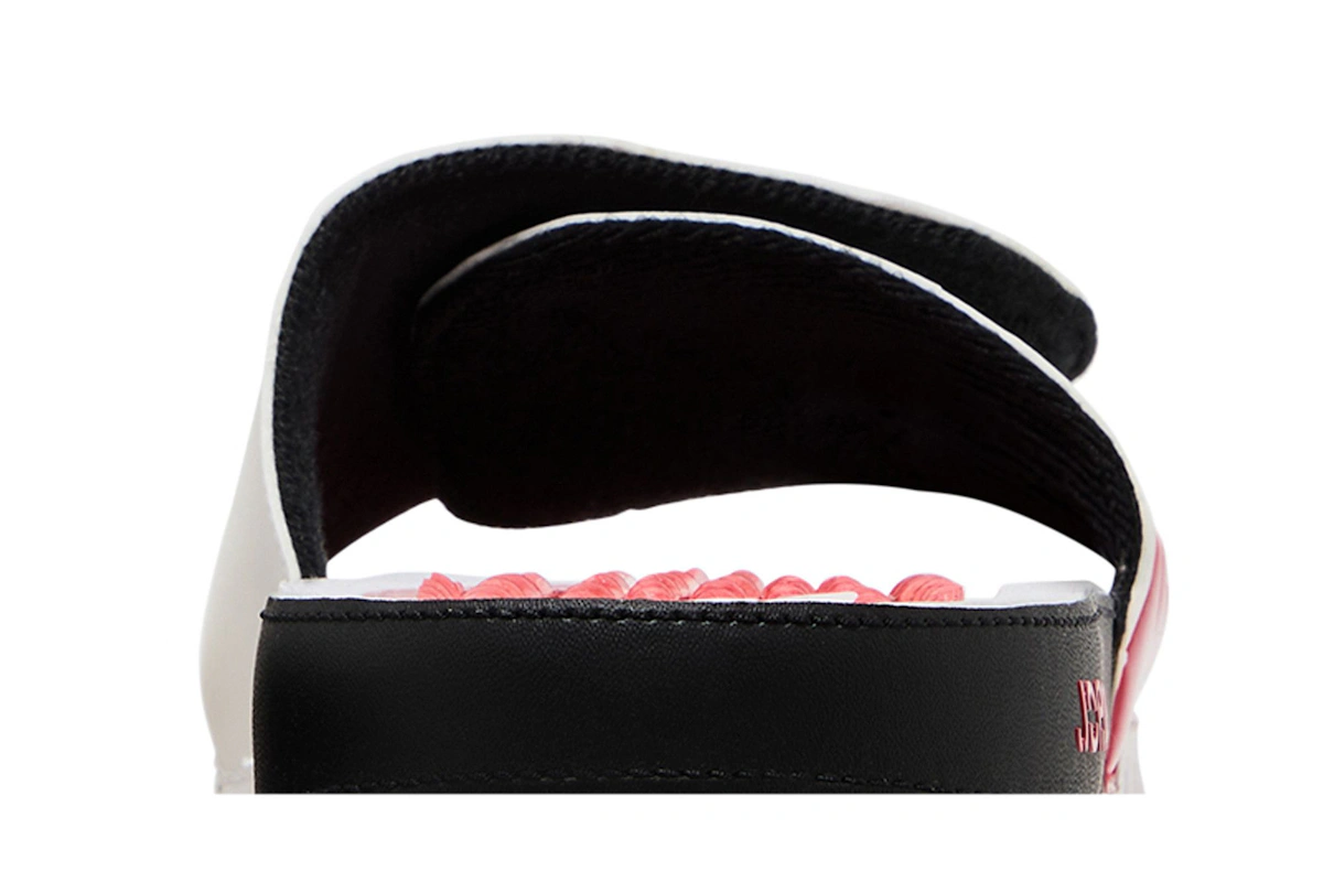 Air Jordan Hydro 5 Retro Slides 'White Fire Red'