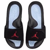 Lookbook Air Jordan Hydro 5 拖鞋 '黑色金屬' 555501-061