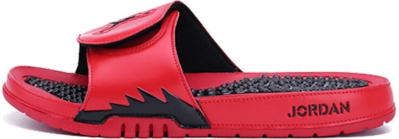 Air Jordan Hydro 5 Slide 'Red Black' 555501-601 Air Jordan Hydro 5 Slide 'Red Black' 555501-601