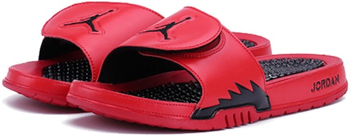 Air Jordan Hydro 5 Sandal 'Merah Hitam' 555501-601 Lookbook Air Jordan Hydro 5 Sandal 'Merah Hitam' 555501-601