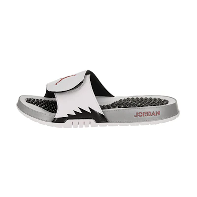 Jordan Hydro 5 Slide 'White Red Silver'