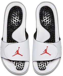 Air Jordan Hydro 5 Sandalias 'Blanco Rojo Plata' 555501-112 Shop Air Jordan Hydro 5 Sandalias 'Blanco Rojo Plata' 555501-112