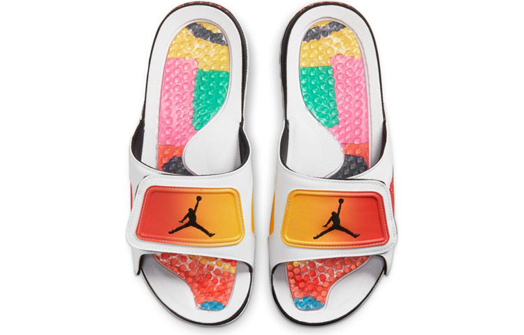 Lookbook Air Jordan Hydro 6 Retro Slides 'Dongdan Beijing Tour' Selipar Lelaki. DM0979-110