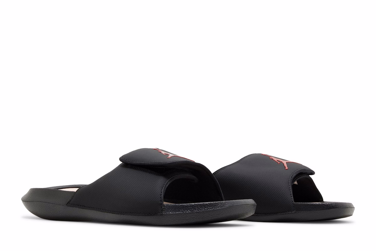 Air Jordan Hydro 6 Slide 'Black University Red'